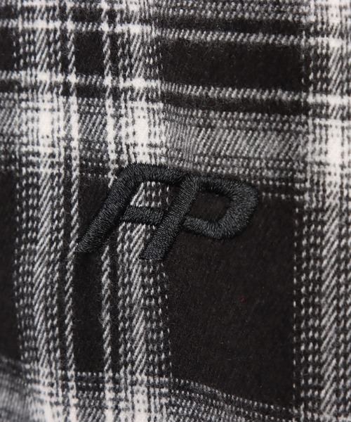 atmos pink(アトモスピンク)の「atmos pink Plaid Jacket / アトモス ピンク プレイド ジャケット(その他アウター・レディース・オレンジ/グリーン/ブラック・FREE)」の6枚目の写真