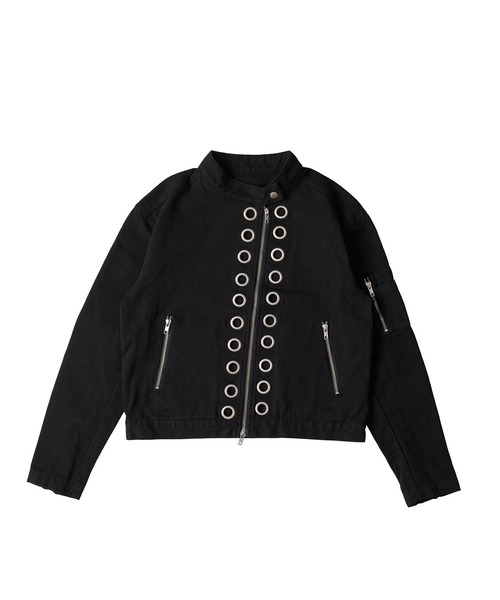 ジャケット・アウター FTW EYELET COTTON BIKER JACKET FTW（エフティダブリュー）の「EYELET COTTON BIKER JACKET（その他