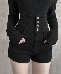 VEILA（ヴェイラ）の「ハイウエストボタンショートパンツ（その他パンツ）」