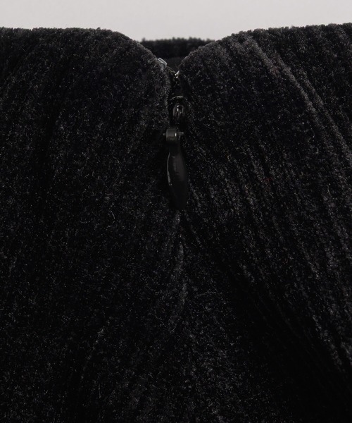 MUHET(ミュエータ)の「【set item】velour corduroy skirt & easy pants / ベロアコールスカート&イージーパンツセット(その他パンツ・レディース・ブラック/ブラウン・SMALL/LARGE/MEDIUM)」の12枚目の写真