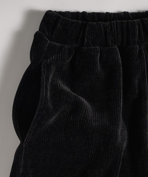 set item】velour corduroy skirt & easy pants / ベロアコール