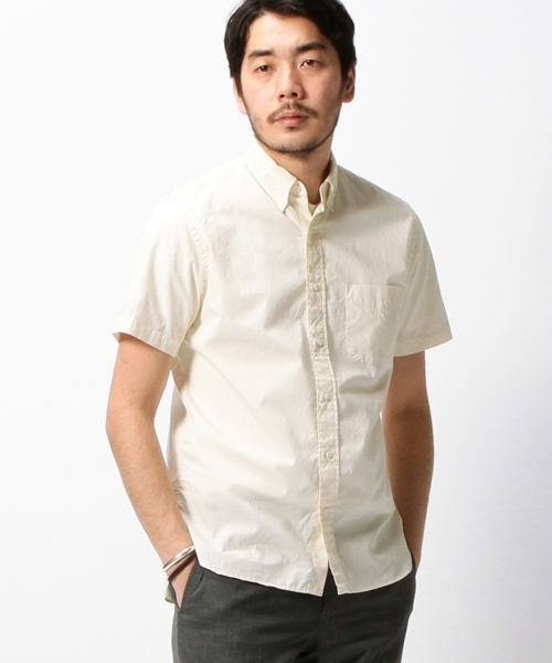 BEAMS PLUS（ビームスプラス）の「BEAMS PLUS / カラーブロード ボタンダウンシャツ（シャツ/ブラウス・メンズ・ネイビー/ロイヤルブルー/オリーブ/ピンク/ベージュ/オフホワイト・LARGE/SMALL/MEDIUM/X-LARGE/XX-LARGE/X-SMALL）」の14枚目の写真