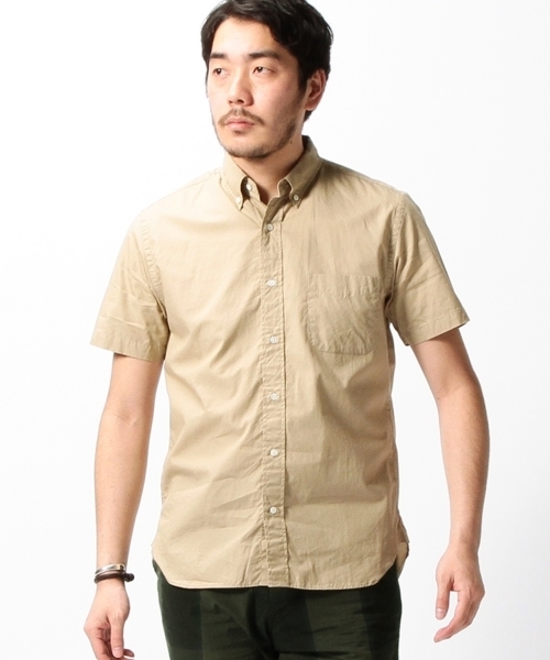 BEAMS PLUS（ビームスプラス）の「BEAMS PLUS / カラーブロード ボタンダウンシャツ（シャツ/ブラウス・メンズ・ネイビー/ロイヤルブルー/オリーブ/ピンク/ベージュ/オフホワイト・LARGE/SMALL/MEDIUM/X-LARGE/XX-LARGE/X-SMALL）」の7枚目の写真