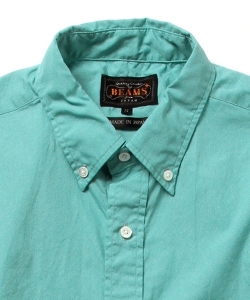 BEAMS PLUS（ビームスプラス）の「BEAMS PLUS / カラーブロード ボタンダウンシャツ（シャツ/ブラウス・メンズ・ネイビー/ロイヤルブルー/オリーブ/ピンク/ベージュ/オフホワイト・LARGE/SMALL/MEDIUM/X-LARGE/XX-LARGE/X-SMALL）」の21枚目の写真