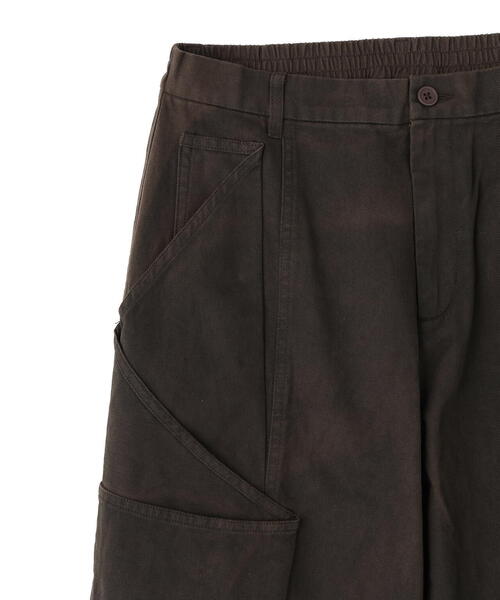 DANKE SCHON(ダンケシェーン)の「【WEB&DEPOT限定】DankeSchon/ダンケシェーン/TWILL PROCESSING PANTS(その他パンツ・レディース・ブラウン/ブラック/カーキ・L/M/XL)」の5枚目の写真