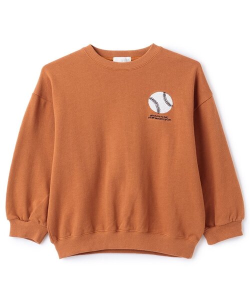 b・ROOM（ビールーム）の「【毛玉バイバイ裏毛】スポーツモチーフアソートスウェット（スウェット・キッズ・ブラック/ブルーグレー/オートミール/レンガ・150cm/130cm/140cm/110cm/120cm/100cm）」の8枚目の写真