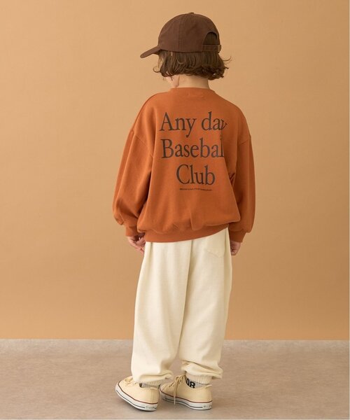 b・ROOM（ビールーム）の「【毛玉バイバイ裏毛】スポーツモチーフアソートスウェット（スウェット・キッズ・ブラック/ブルーグレー/オートミール/レンガ・150cm/130cm/140cm/110cm/120cm/100cm）」の17枚目の写真