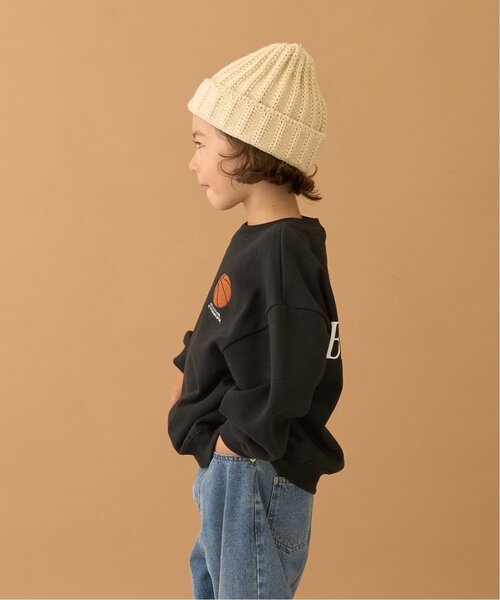 b・ROOM（ビールーム）の「【毛玉バイバイ裏毛】スポーツモチーフアソートスウェット（スウェット・キッズ・ブラック/ブルーグレー/オートミール/レンガ・150cm/130cm/140cm/110cm/120cm/100cm）」の10枚目の写真