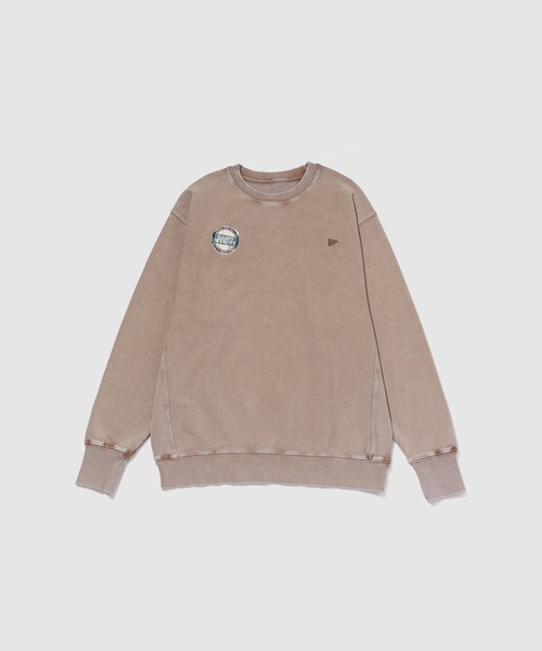 NAVY(ネイビー)の「NAVY ヘビースウェイト ヴィンテージ加工 裏毛クルーネックスウェット(スウェット・メンズ・ブラウン/ネイビー/スミクロ/グレー・XL/L/M)」の21枚目の写真