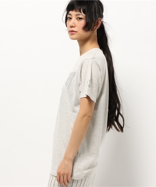 Tシャツ・カットソー ETMON Ribbon Twisted TShirt, Cream Football Logo TS TK M/88tees Tokyo/ユニセックス（Tシャツ