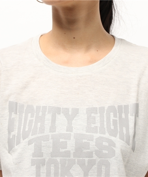 CRYSTAL BALL（クリスタルボール）の「Football Logo TS TK M/88tees Tokyo/ユニセックス（Tシャツ/カットソー・メンズ・ピンク/イエロー/ブルー/グレー・LARGE/X-LARGE/MEDIUM）」の13枚目の写真