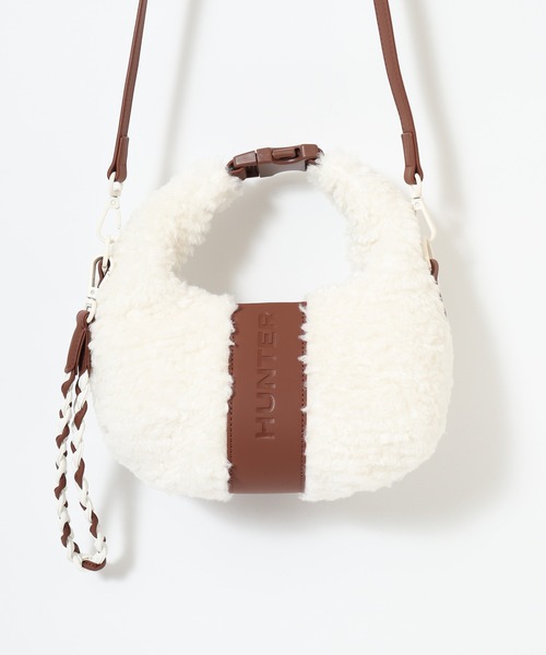 HUNTER ブークレ ミニ クロスボディ（ボディバッグ/ウエストポーチ