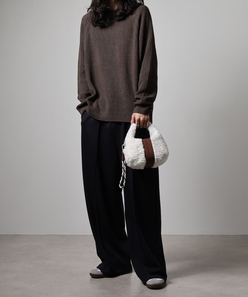 HUNTER ブークレ ミニ クロスボディ（ボディバッグ/ウエストポーチ