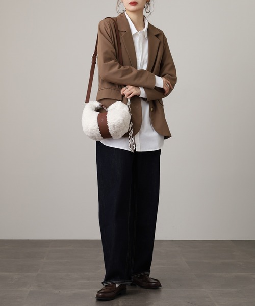 HUNTER ブークレ ミニ クロスボディ（ボディバッグ/ウエストポーチ