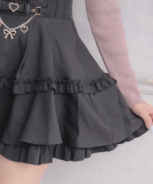 ROJITA（ロジータ）の「ウエストリボンデザインスカート（スカート・レディース・ピンク/ホワイト/ブラック・FREE）」の19枚目の写真