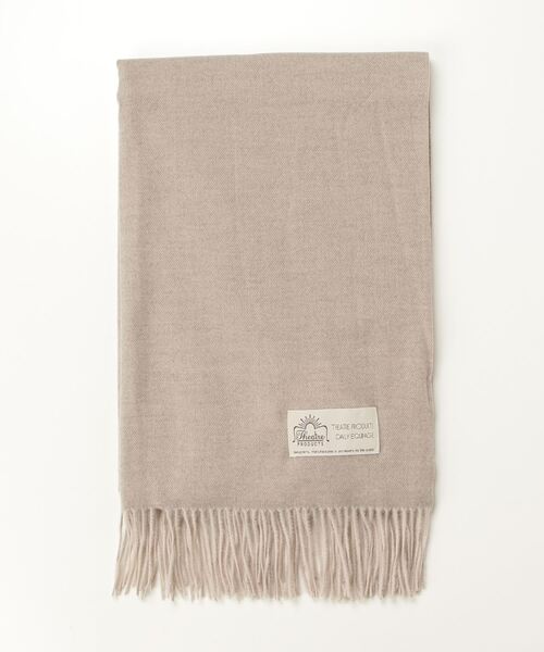 THEATRE PRODUCTS(シアタープロダクツ)の「THEATRE PRODUCTS シンボルマークタグストール(ストール/ショール・レディース・ブラック/サックスブルー/グレイッシュベージュ・FREE)」の16枚目の写真