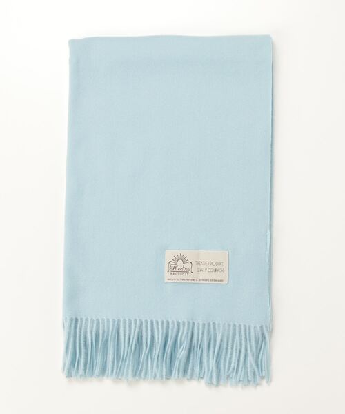 THEATRE PRODUCTS(シアタープロダクツ)の「THEATRE PRODUCTS シンボルマークタグストール(ストール/ショール・レディース・ブラック/サックスブルー/グレイッシュベージュ・FREE)」の17枚目の写真
