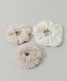 SMELLY | ニットファー3セットシュシュ(シュシュ)