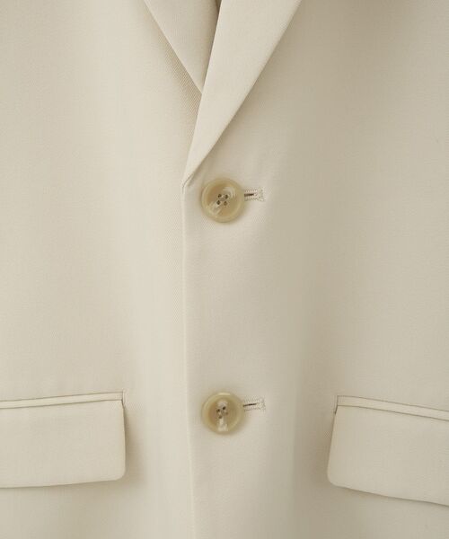 AMERICAN HOLIC(アメリカンホリック)の「BIGサイズテーラージャケット(テーラードジャケット・レディース・アイボリー/ブラウン・FREE)」の14枚目の写真