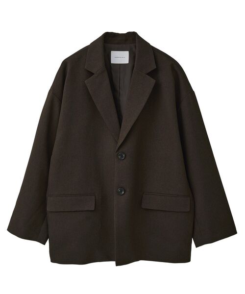 AMERICAN HOLIC(アメリカンホリック)の「BIGサイズテーラージャケット(テーラードジャケット・レディース・アイボリー/ブラウン・FREE)」の19枚目の写真