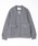 BLANK HOTEL�i�u�����N�z�e���j�́uMelange Bulky Fleece Zip-Up No-Collar Blouson / �������W�o���L�[�t���[�X�W�b�v�A�b�v�m�[�J���[�u���]���i�u���]���j�v�b�O���[