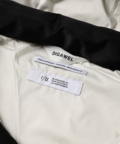 DIGAWEL(ディガウェル)の「Hoodie puffer jacket(F/CE.×DIGAWEL)(ダウンジャケット/コート・メンズ・グリーン/ブラック・2(M))」の17枚目の写真