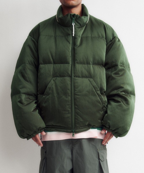 DIGAWEL(ディガウェル)の「Hoodie puffer jacket(F/CE.×DIGAWEL)(ダウンジャケット/コート・メンズ・グリーン/ブラック・2(M))」の8枚目の写真
