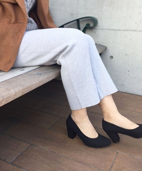 Kastane（カスタネ）の「ミラノリブニットパンツ（その他パンツ・レディース・グレー/ネイビー・FREE）」の14枚目の写真