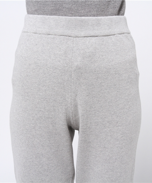 Kastane（カスタネ）の「ミラノリブニットパンツ（その他パンツ・レディース・グレー/ネイビー・FREE）」の6枚目の写真