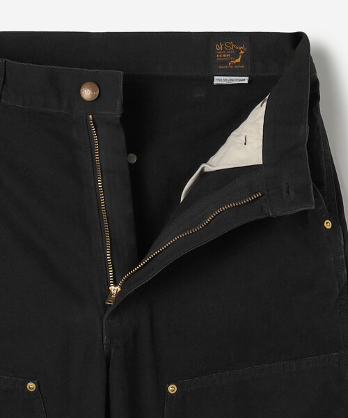 orSlow（オアスロウ）の「orSlow | 〈別注〉 DOUBLE KNEE WORK PANTS WOMEN（その他パンツ・レディース・ブラック・00/0）」の3枚目の写真