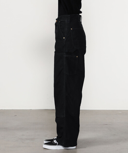 orSlow（オアスロウ）の「orSlow | 〈別注〉 DOUBLE KNEE WORK PANTS WOMEN（その他パンツ・レディース・ブラック・00/0）」の8枚目の写真