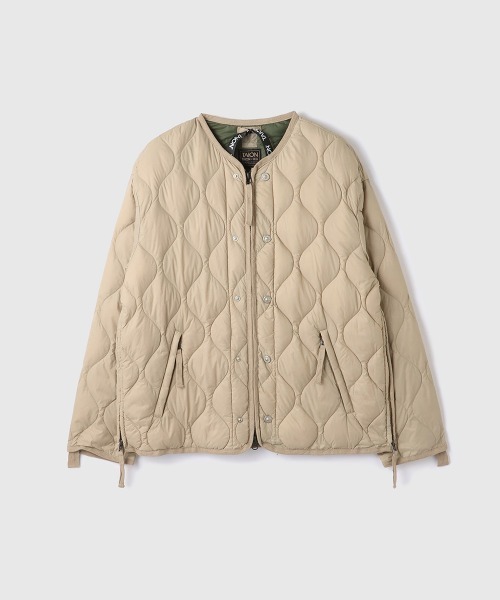 TAION ダブルジップダウンジャケット≪手洗い可能≫（ダウンジャケット