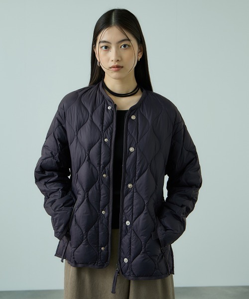 TAION ダブルジップダウンジャケット≪手洗い可能≫（ダウンジャケット