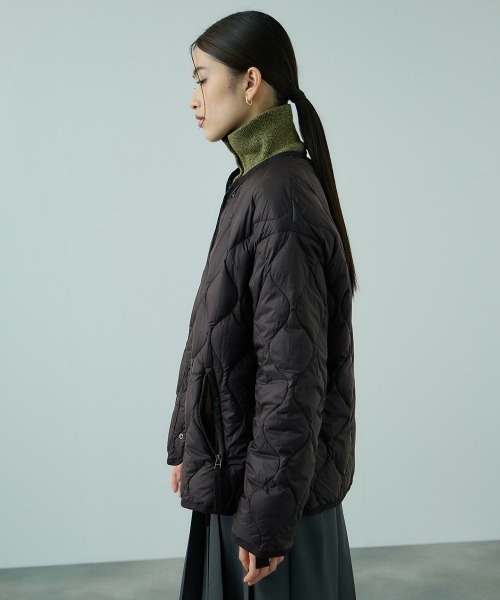 TAION ダブルジップダウンジャケット≪手洗い可能≫（ダウンジャケット