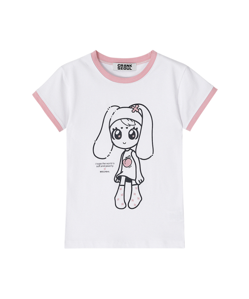 CRANK(クランク)の「モモリンリンガートップ_ピンク(Tシャツ/カットソー・レディース・その他・FREE)」の4枚目の写真
