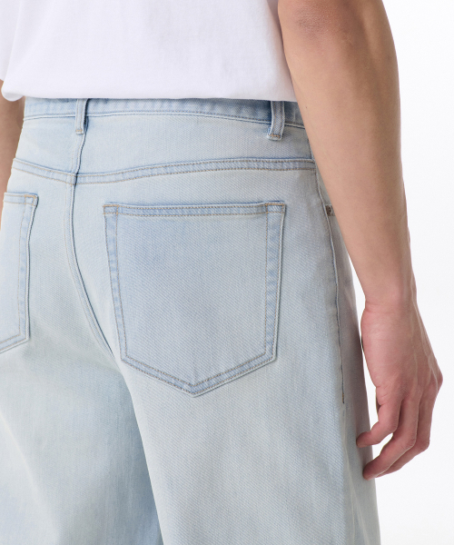 MUSINSA STANDARD（ムシンサスタンダード）の「[クールタンダード] レギュラーフィットデニムパンツ [ブリーチ]（デニムパンツ・メンズ・その他・40/31/33/26/27/28/29/38/42/36/34/32/30）」の5枚目の写真