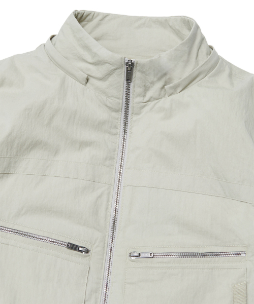 NOMANUAL(NOMANUAL)の「DETACHABLE HOODED VEST - SAND GRAY(ダウンベスト・レディース・その他・SMALL/MEDIUM/LARGE)」の6枚目の写真