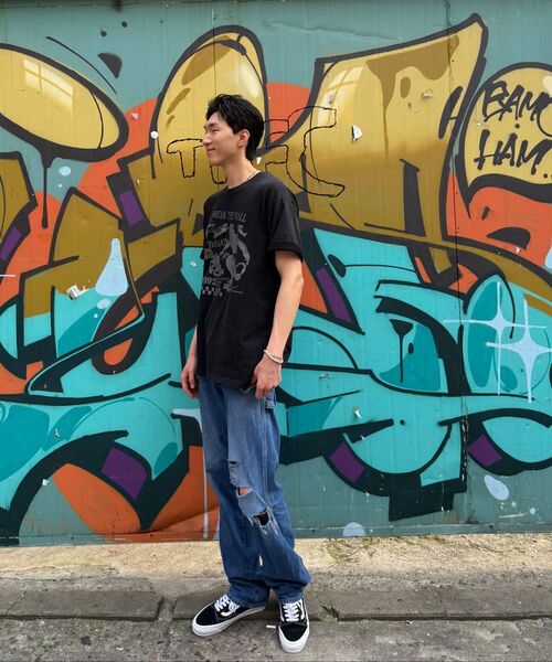 TRILLION(トリリオン)の「スケートボード ピグメント グラフィック 半袖 Tシャツ (CHARCOAL)(Tシャツ/カットソー・レディース・その他・MEDIUM/LARGE/X-LARGE)」の4枚目の写真