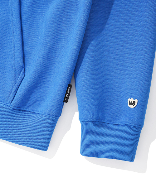 Wacky WiLLy(ワッキーウィリー)の「ビッグキキワンポイントフードブルー(パーカー・レディース・その他・SMALL/MEDIUM/LARGE/X-LARGE)」の6枚目の写真