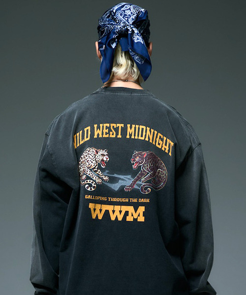 LIBERE(リベーレ)の「LIBERE リベーレ / MIDNIGHT GALLOP LONGSLEEVE ミッドナイトギャロップロンT / 255218-255219(Tシャツ/カットソー・メンズ・ホワイト/チャコール・SMALL/MEDIUM/LARGE)」の1枚目の写真