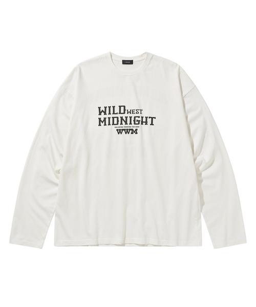 LIBERE(リベーレ)の「LIBERE リベーレ / MIDNIGHT GALLOP LONGSLEEVE ミッドナイトギャロップロンT / 255218-255219(Tシャツ/カットソー・メンズ・ホワイト/チャコール・SMALL/MEDIUM/LARGE)」の6枚目の写真