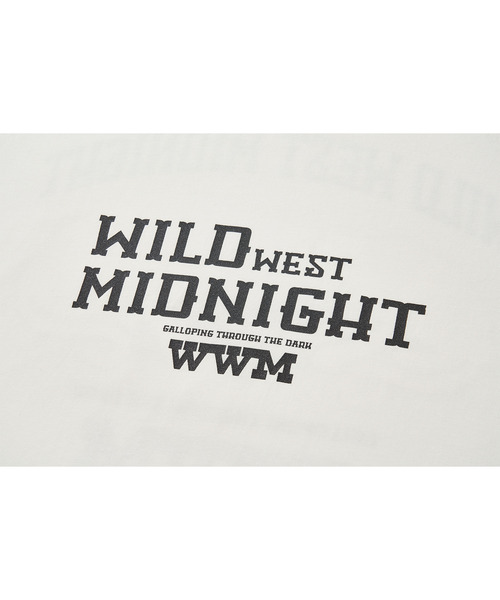 LIBERE(リベーレ)の「LIBERE リベーレ / MIDNIGHT GALLOP LONGSLEEVE ミッドナイトギャロップロンT / 255218-255219(Tシャツ/カットソー・メンズ・ホワイト/チャコール・SMALL/MEDIUM/LARGE)」の9枚目の写真