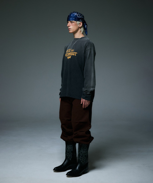 LIBERE(リベーレ)の「LIBERE リベーレ / MIDNIGHT GALLOP LONGSLEEVE ミッドナイトギャロップロンT / 255218-255219(Tシャツ/カットソー・メンズ・ホワイト/チャコール・SMALL/MEDIUM/LARGE)」の14枚目の写真