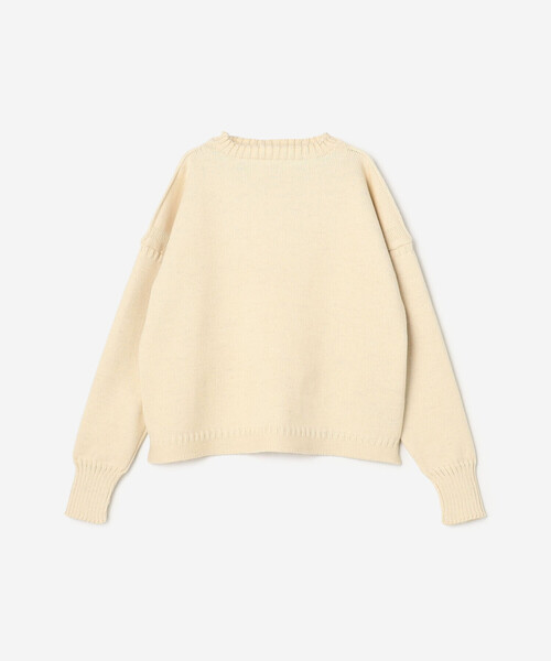 Le Tricoteur | クロップド ガンジーセーター WOMEN（ニット/セーター