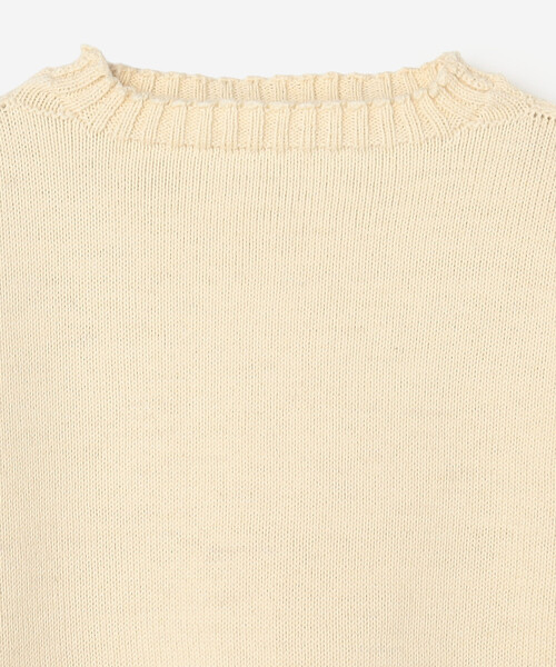 Le Tricoteur | クロップド ガンジーセーター WOMEN（ニット/セーター