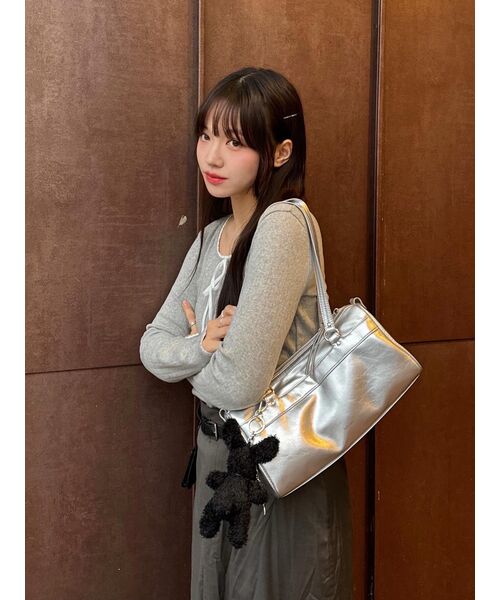 FENNEC（フェネック）の「READY DUFFLE BAG - SILVER（ショルダーバッグ・レディース・その他・FREE）」の5枚目の写真
