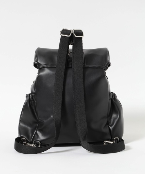HEREIAM(ヘレイアム)の「【HEREIAM】Y2Kムード!Weeミニリュック(フェイクレザー)(バックパック/リュック・レディース・ブラック・FREE)」の11枚目の写真