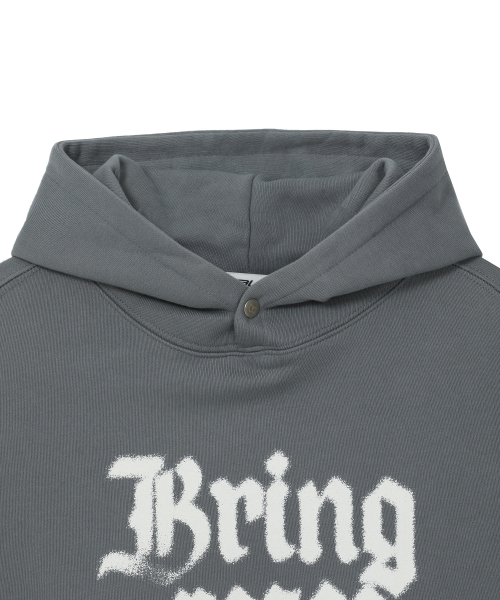 BAUF（バウフ）の「ピースホーム フードパーカー [ヴィンテージグレー]（パーカー・レディース・その他・LARGE/MEDIUM）」の3枚目の写真