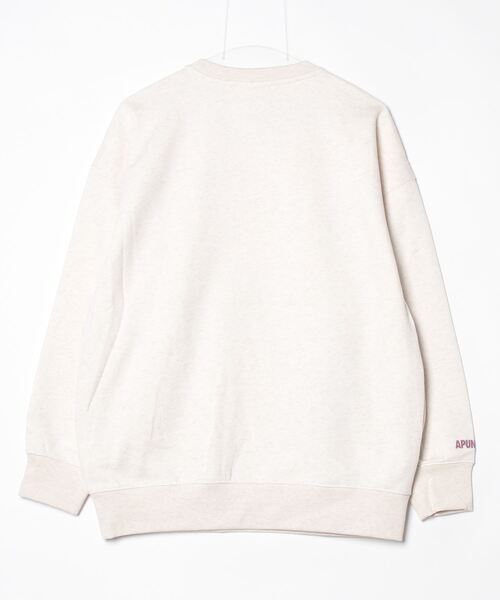 AAPE BY A BATHING APE（エーエイプバイアベイシングエイプ）の「AAPE CREW NECK SWEAT（スウェット・レディース・アイボリー・X-SMALL/XX-SMALL）」の3枚目の写真