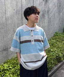 INTER FACTORY（インターファクトリー）の「半袖ニット（ニット/セーター）」